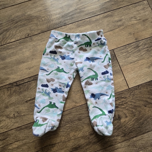 Chick Pea 6-9 Mths Dinosaur Print Baby Pants - Picture 1 of 7